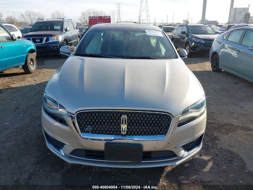 2017 Lincoln Mkz Reserve VIN: 3LN6L5FC3HR600289 Lot: 40804954