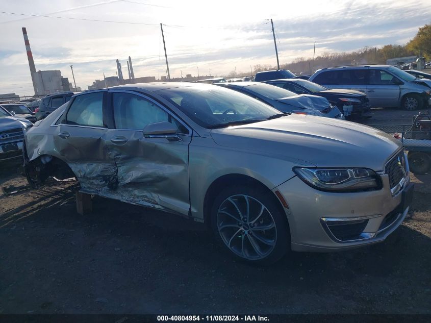 2017 Lincoln Mkz Reserve VIN: 3LN6L5FC3HR600289 Lot: 40804954