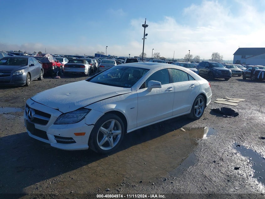 2012 MERCEDES-BENZ CLS VIN: WDDLJ9BB4CA031303