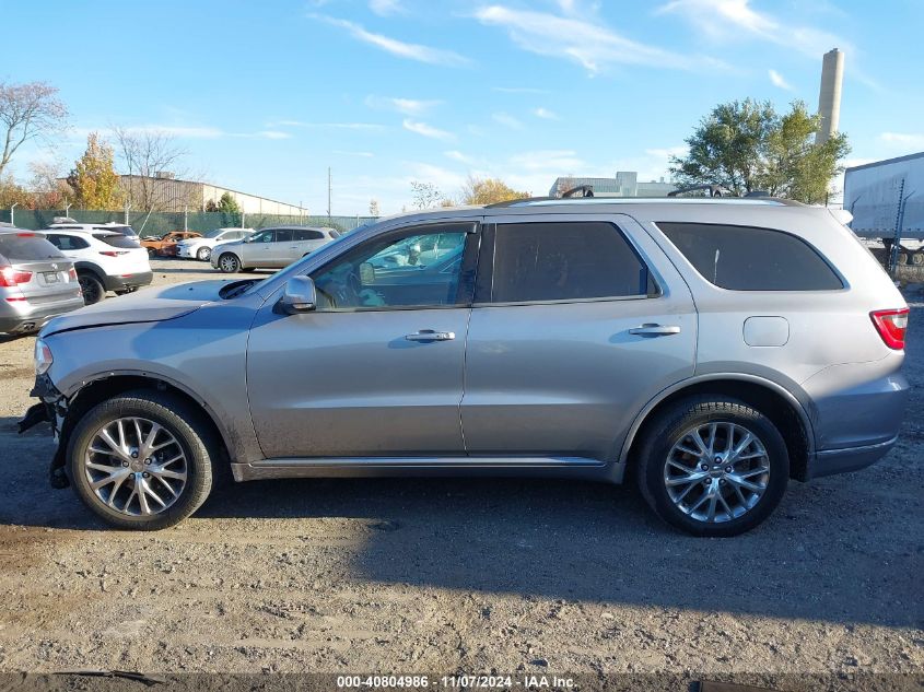 2016 Dodge Durango Limited VIN: 1C4RDJDG6GC486296 Lot: 40804986