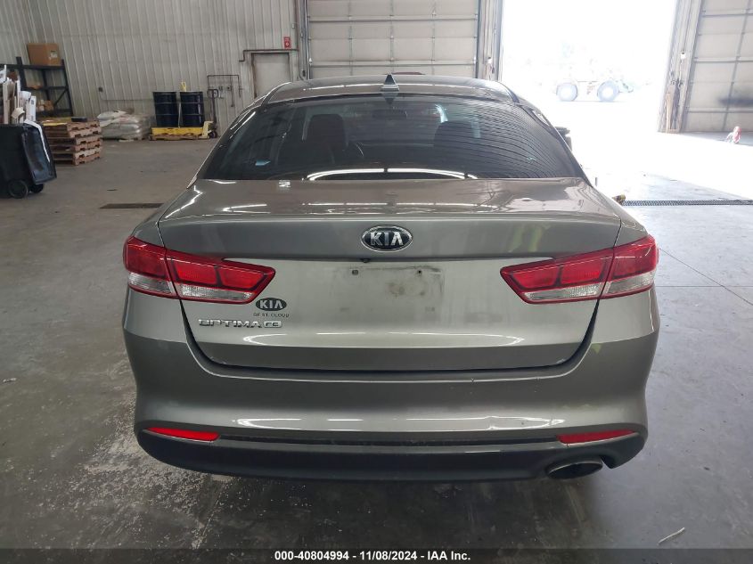 2018 Kia Optima Lx VIN: 5XXGT4L34JG184703 Lot: 40804994