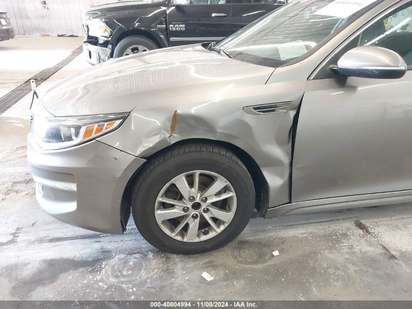 2018 Kia Optima Lx VIN: 5XXGT4L34JG184703 Lot: 40804994