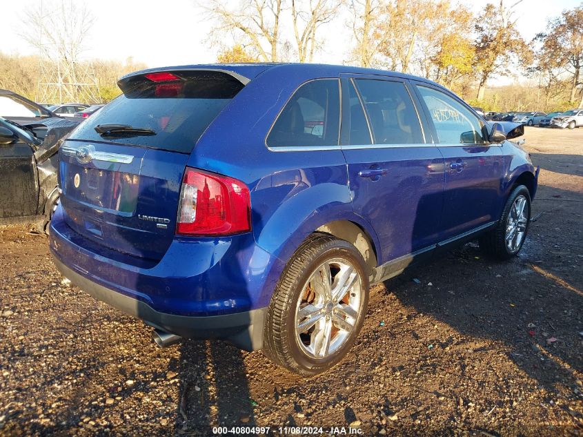 VIN 2FMDK4KC4DBA97360 2013 Ford Edge, Limited no.4