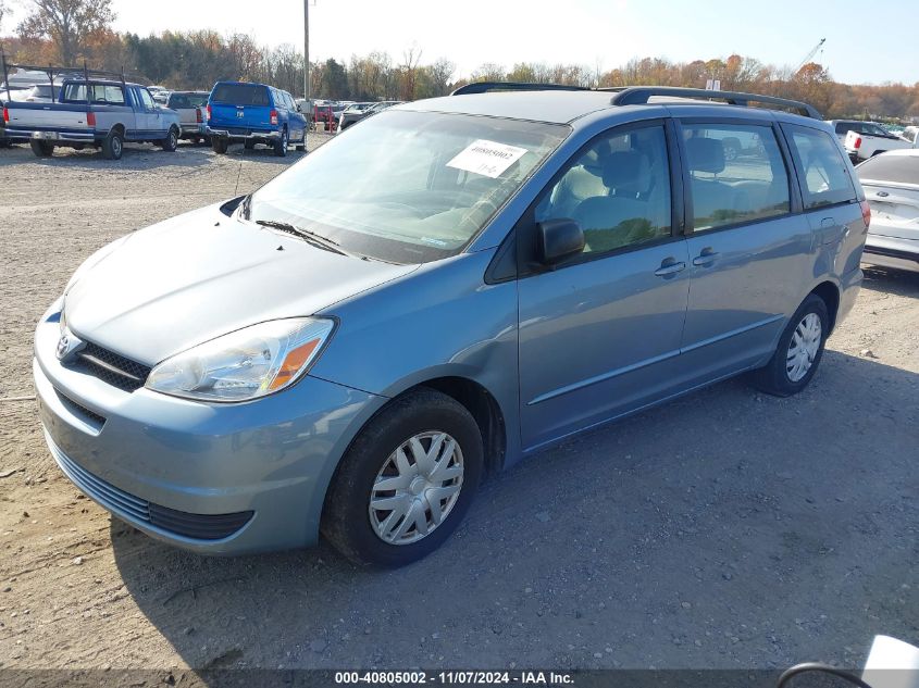 2004 Toyota Sienna Ce VIN: 5TDZA23C64S160568 Lot: 40805002