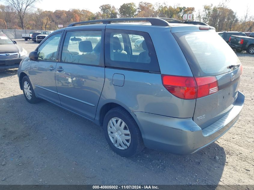 2004 Toyota Sienna Ce VIN: 5TDZA23C64S160568 Lot: 40805002