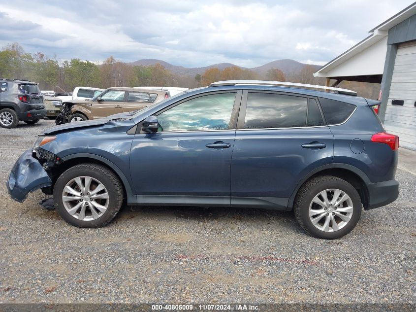 2014 Toyota Rav4 Limited VIN: 2T3YFREV9EW124393 Lot: 40805009