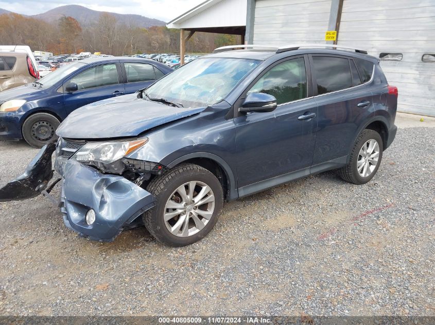 2014 Toyota Rav4 Limited VIN: 2T3YFREV9EW124393 Lot: 40805009