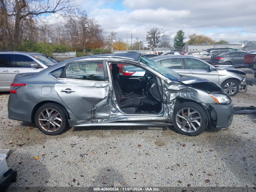 2013 Nissan Sentra Sr VIN: 3N1AB7AP2DL661110 Lot: 40805034