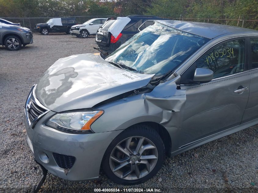 2013 Nissan Sentra Sr VIN: 3N1AB7AP2DL661110 Lot: 40805034