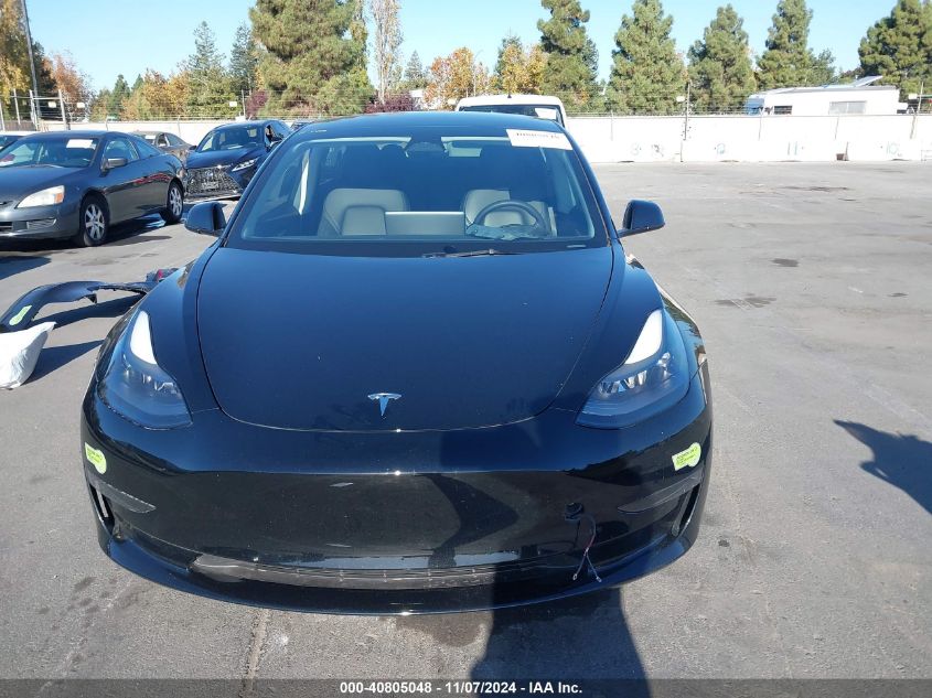 2023 Tesla Model 3 Rear-Wheel Drive VIN: 5YJ3E1EA5PF546035 Lot: 40805048