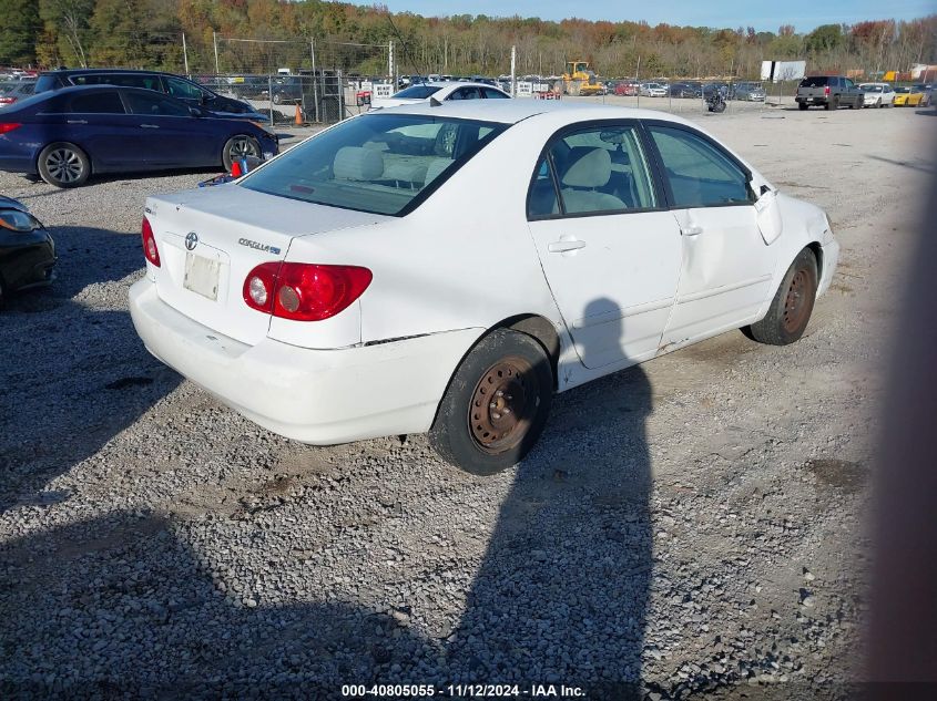 2005 Toyota Corolla Le VIN: 2T1BR32EX5C365100 Lot: 40805055