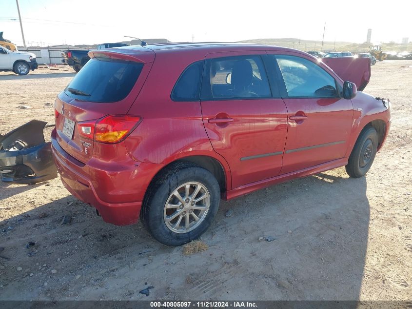 2012 Mitsubishi Outlander Sport Es VIN: JA4AP3AU4CZ001102 Lot: 40805097