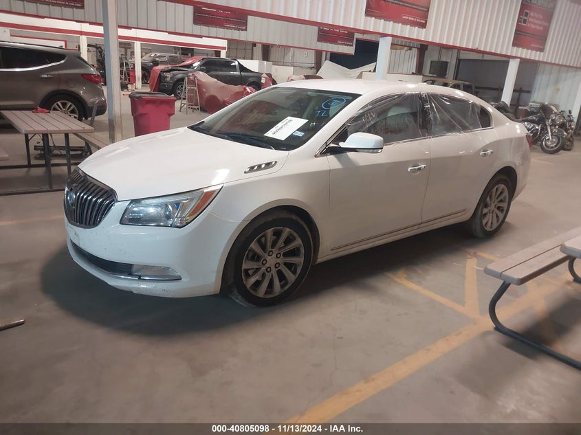 Vin: 1g4gb5g34gf124281, lot: 41294664, buick lacrosse leather 20162