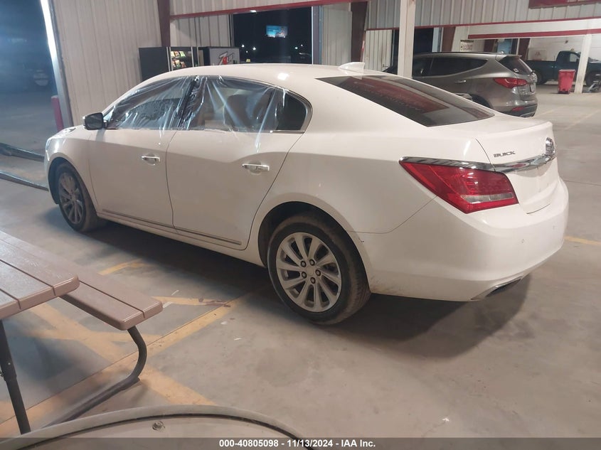 Vin: 1g4gb5g34gf124281, lot: 41294664, buick lacrosse leather 20163