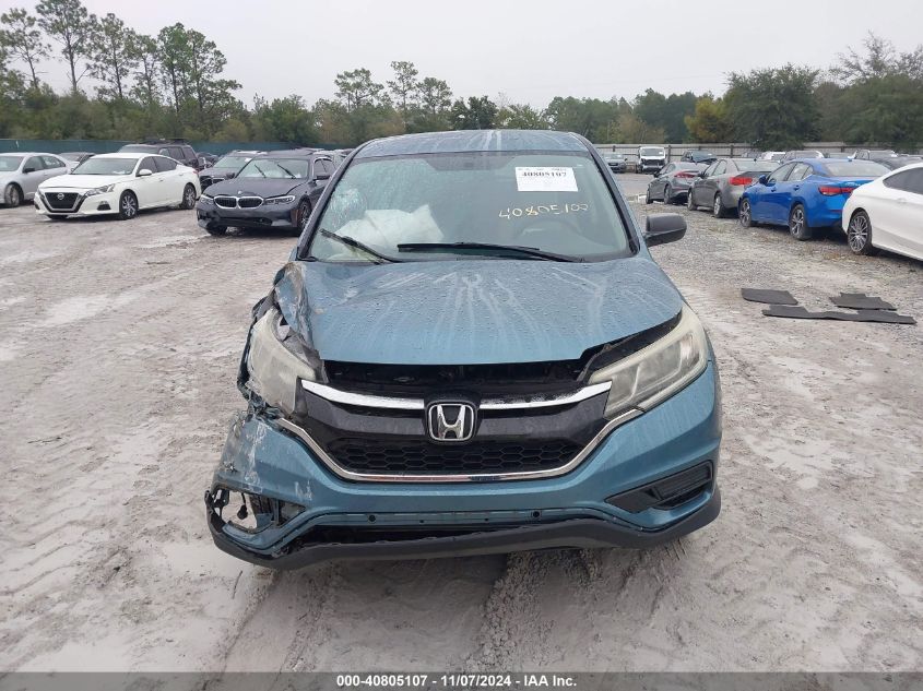 2016 Honda Cr-V Se VIN: 2HKRM3H41GH548946 Lot: 40805107