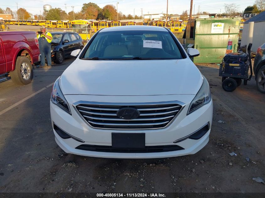 2017 Hyundai Sonata VIN: 5NPE24AF4HH488281 Lot: 40805134