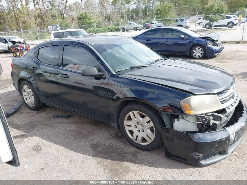 2012 Dodge Avenger Se VIN: 1C3CDZABXCN235524 Lot: 40805161