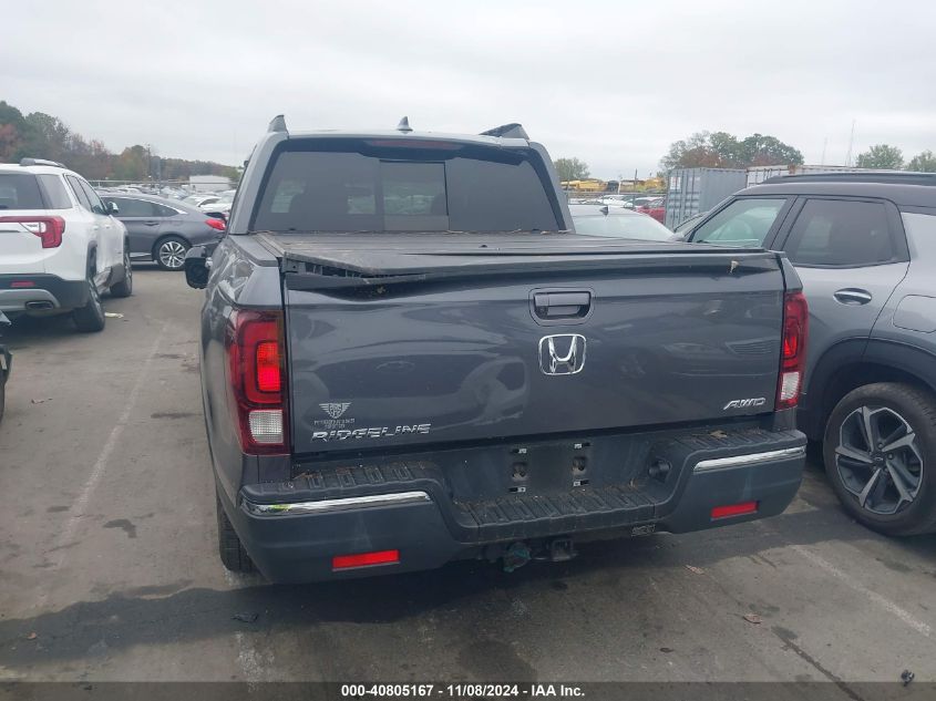 2019 Honda Ridgeline Rtl VIN: 5FPYK3F59KB042793 Lot: 40805167