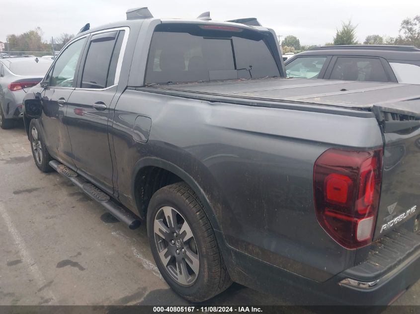 2019 Honda Ridgeline Rtl VIN: 5FPYK3F59KB042793 Lot: 40805167