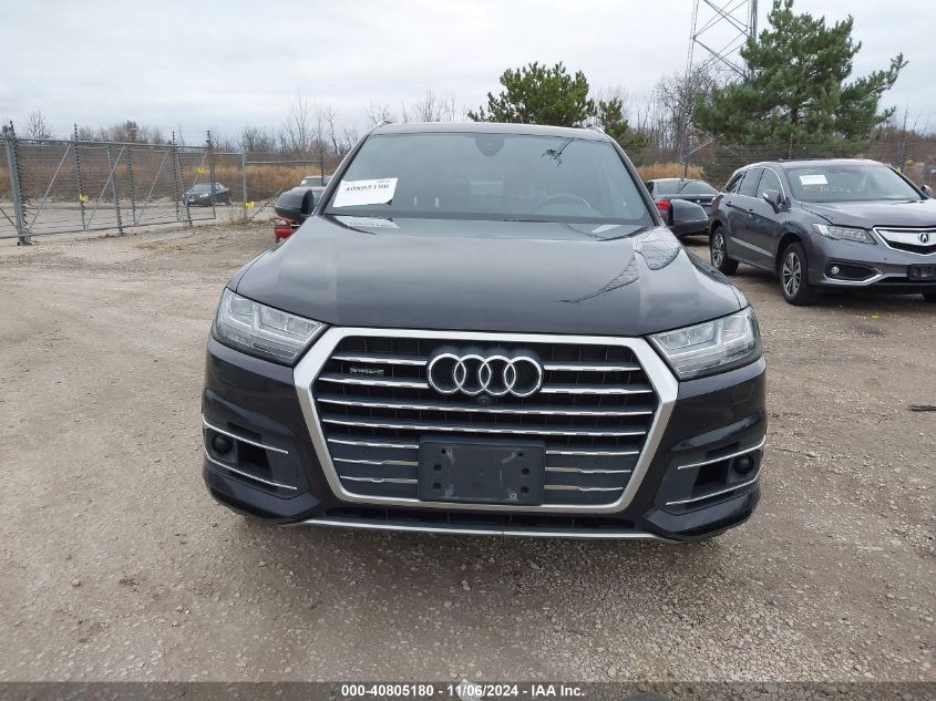 2017 Audi Q7 3.0T Premium VIN: WA1LAAF76HD040375 Lot: 40805180