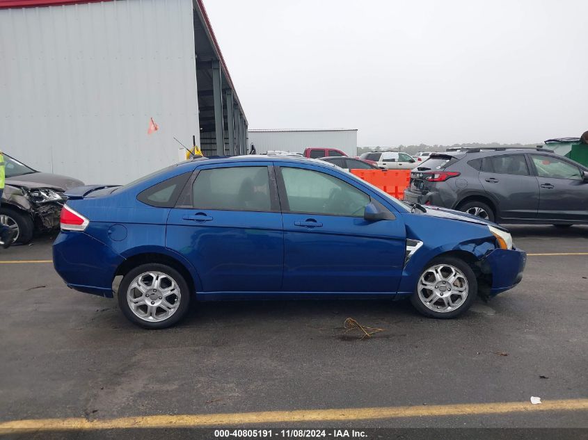 2008 Ford Focus Se/Ses VIN: 1FAHP35N88W281497 Lot: 40805191