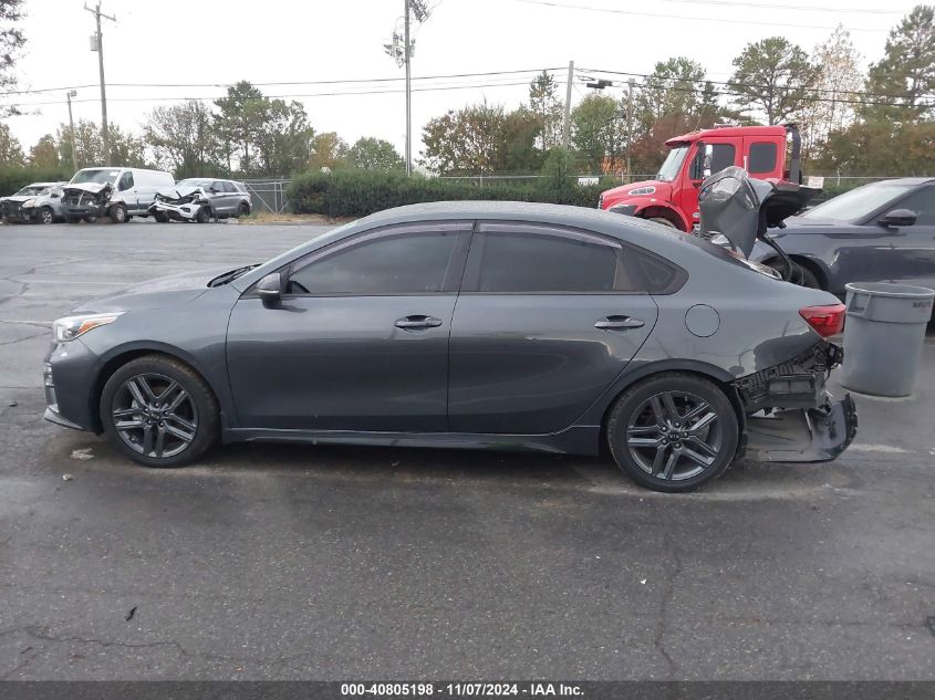 2020 Kia Forte Gt Line/S VIN: 3KPF34JD3LE142879 Lot: 40805198