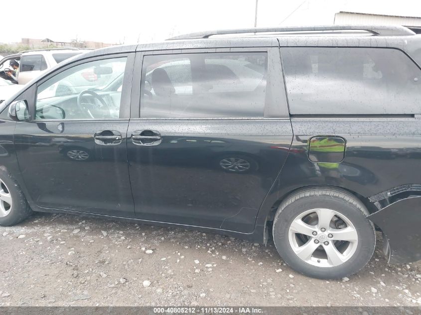 2017 Toyota Sienna Le 8 Passenger VIN: 5TDKZ3DC4HS801298 Lot: 40805212