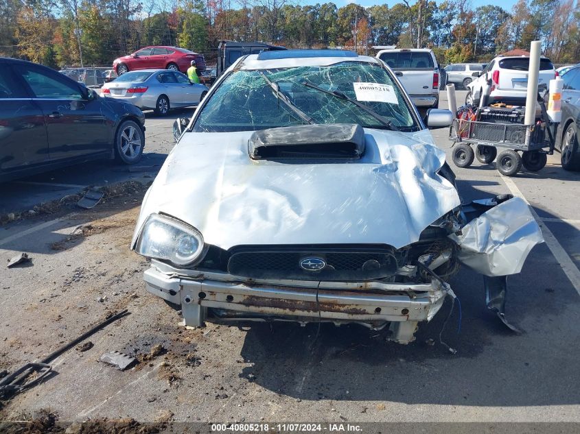 2004 Subaru Impreza Wrx VIN: JF1GD29614G510334 Lot: 40805218