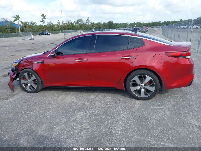 2018 Kia Optima Sx Turbo VIN: 5XXGW4L25JG189357 Lot: 40805254