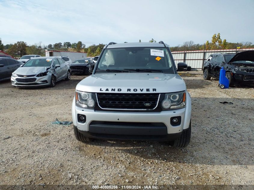 2016 Land Rover Lr4 VIN: SALAG2V68GA825659 Lot: 40805256