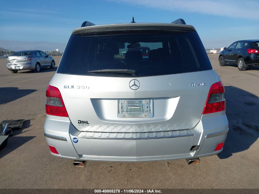 2011 Mercedes-Benz Glk 350 4Matic VIN: WDCGG8HB3BF579154 Lot: 40805278