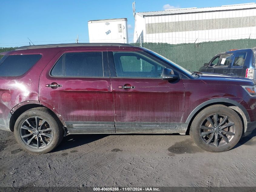 2018 Ford Explorer Xlt VIN: 1FM5K8DH8JGA45075 Lot: 40805288