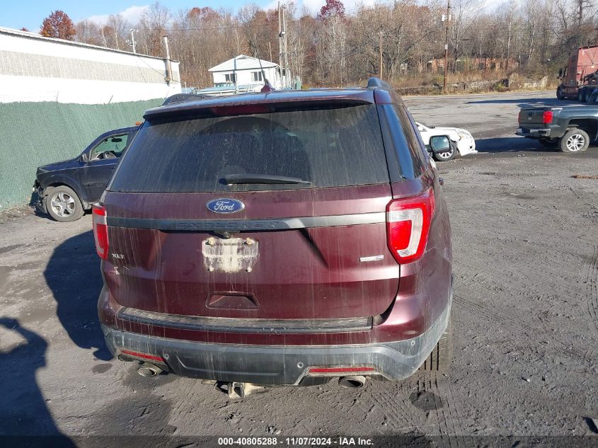 2018 Ford Explorer Xlt VIN: 1FM5K8DH8JGA45075 Lot: 40805288