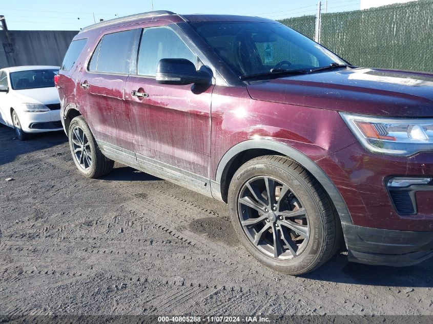 2018 Ford Explorer Xlt VIN: 1FM5K8DH8JGA45075 Lot: 40805288