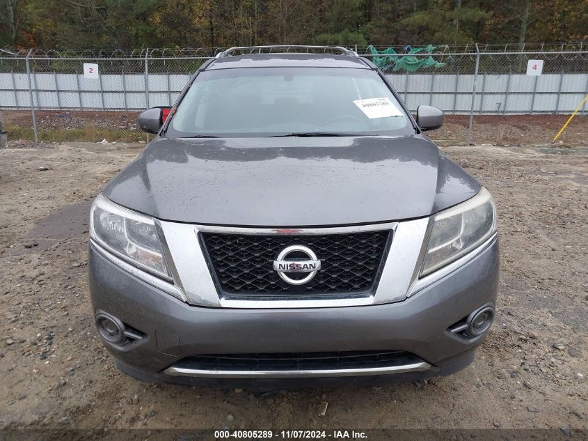 2015 Nissan Pathfinder S VIN: 5N1AR2MN2FC651953 Lot: 40805289