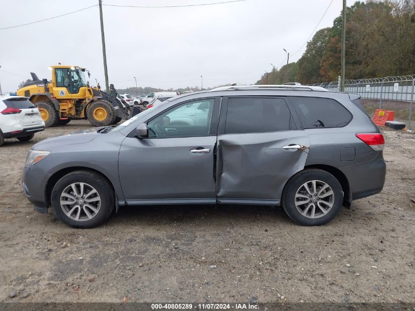 2015 Nissan Pathfinder S VIN: 5N1AR2MN2FC651953 Lot: 40805289