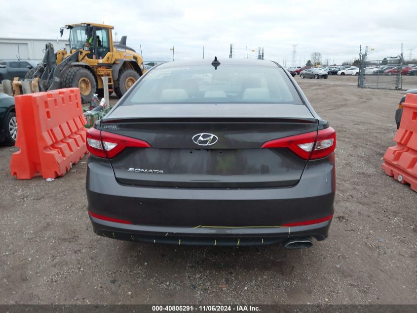 2017 Hyundai Sonata Se VIN: 5NPE24AF7HH500651 Lot: 40805291