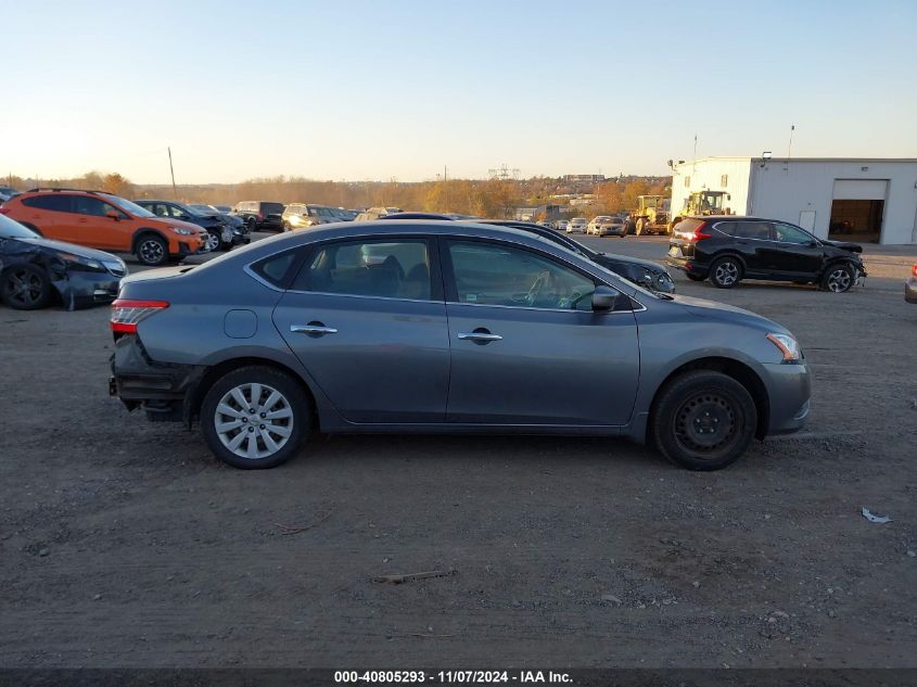 2015 Nissan Sentra S VIN: 3N1AB7AP9FY336282 Lot: 40805293