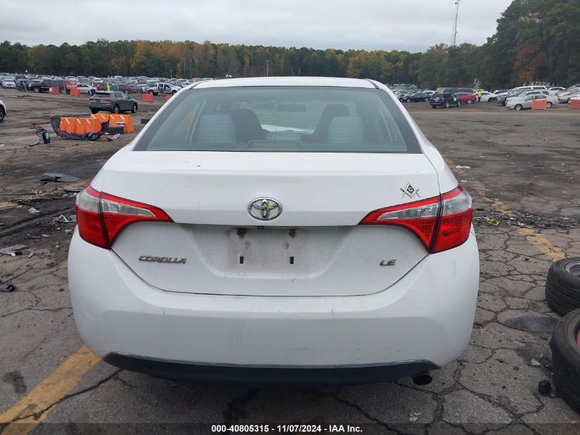 2015 Toyota Corolla Le Plus VIN: 2T1BURHE3FC359519 Lot: 40805315