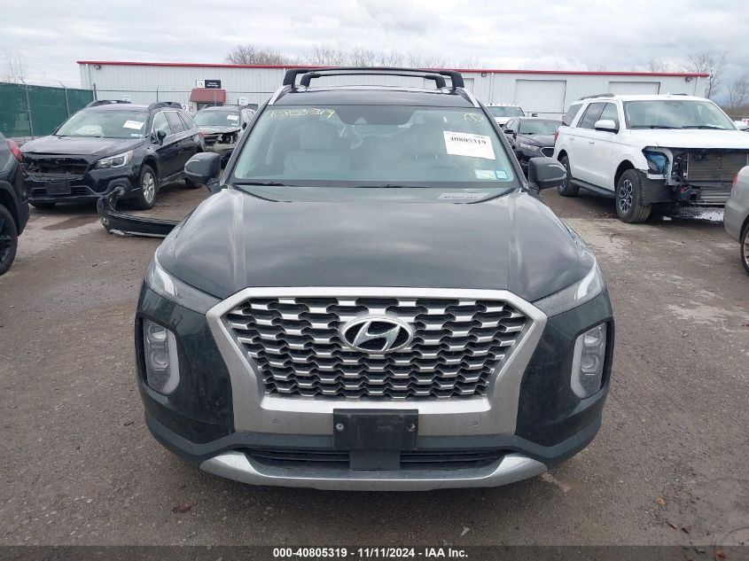 2022 Hyundai Palisade Sel VIN: KM8R4DHE8NU480643 Lot: 40805319