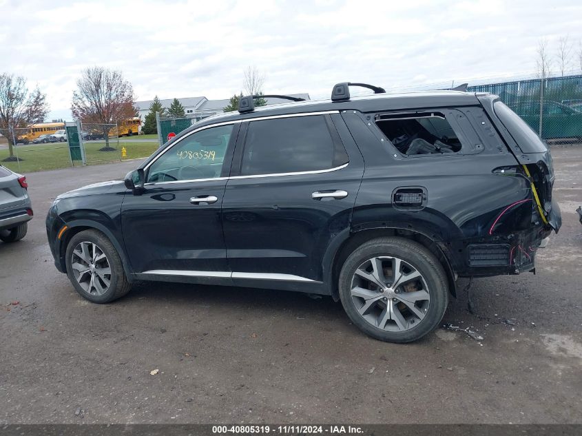 2022 Hyundai Palisade Sel VIN: KM8R4DHE8NU480643 Lot: 40805319