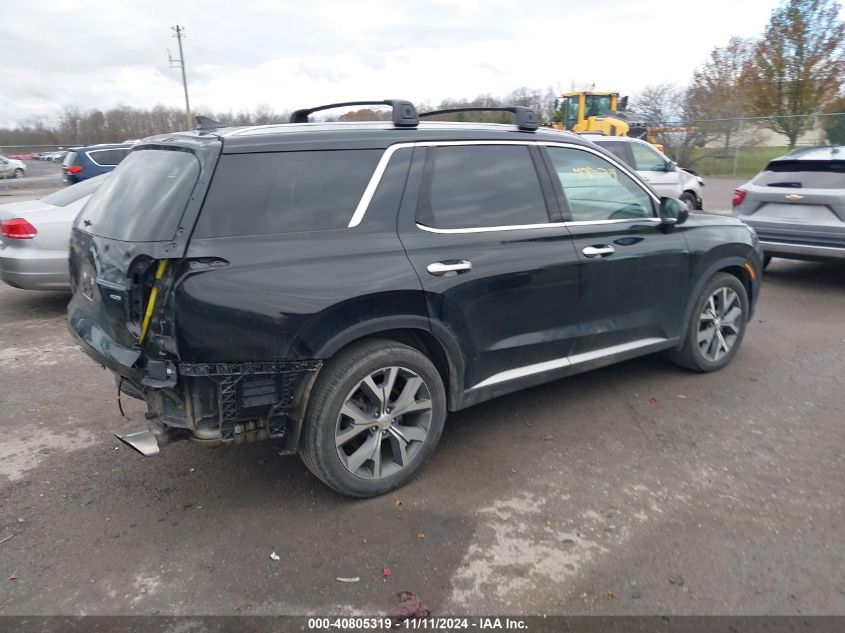 VIN KM8R4DHE8NU480643 2022 Hyundai Palisade, Sel no.4