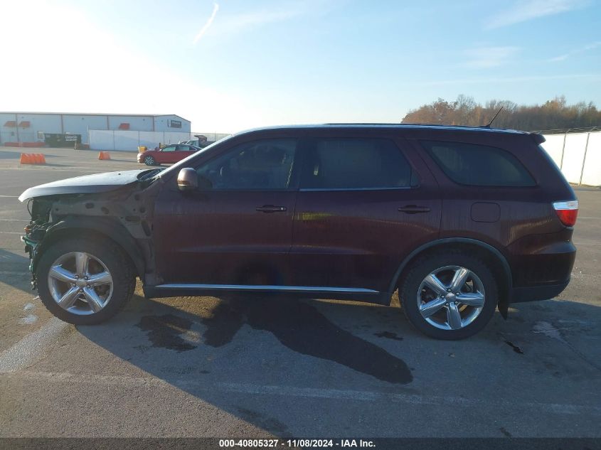 2012 Dodge Durango Sxt VIN: 1C4RDJAG4CC213064 Lot: 40805327