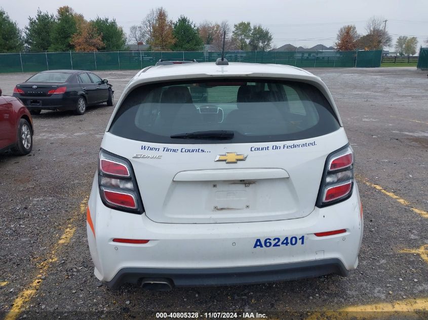 2019 Chevrolet Sonic Lt Auto VIN: 1G1JG6SB2K4141433 Lot: 40805328