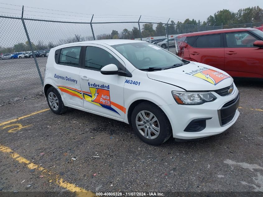 2019 Chevrolet Sonic Lt Auto VIN: 1G1JG6SB2K4141433 Lot: 40805328