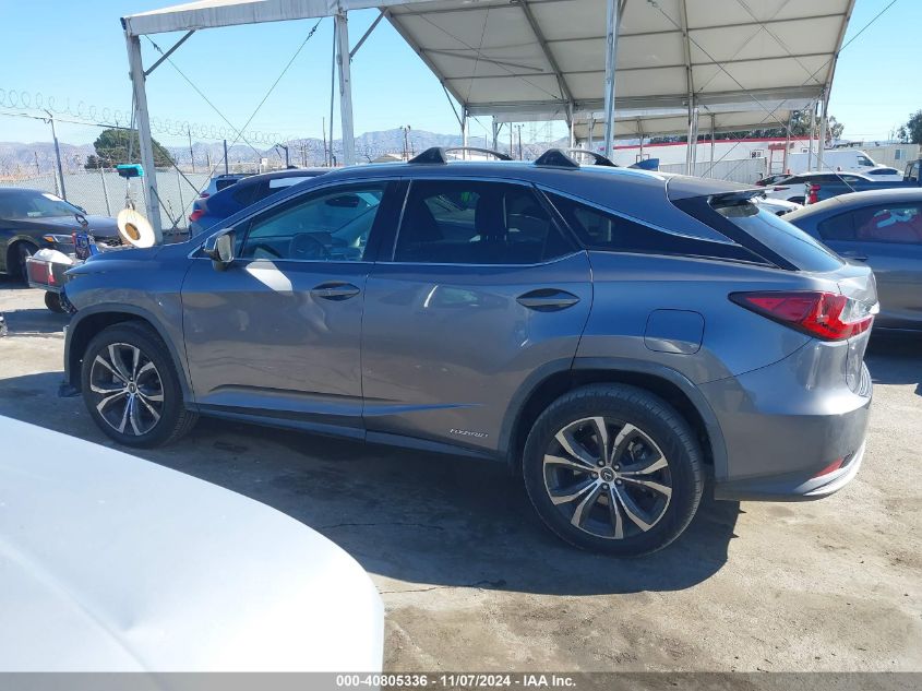 2020 Lexus Rx 450H VIN: 2T2HGMDA8LC048120 Lot: 40805336