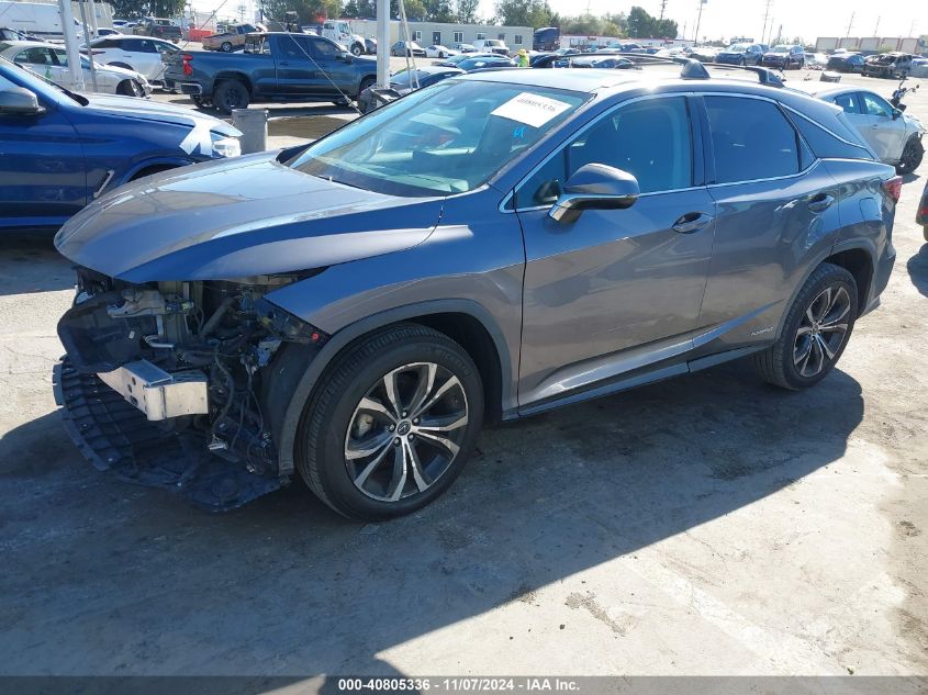 VIN 2T2HGMDA8LC048120 2020 Lexus RX, 450H no.2