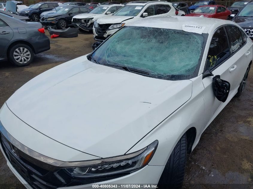 VIN 1HGCV1F34KA016321 2019 HONDA ACCORD SPORT