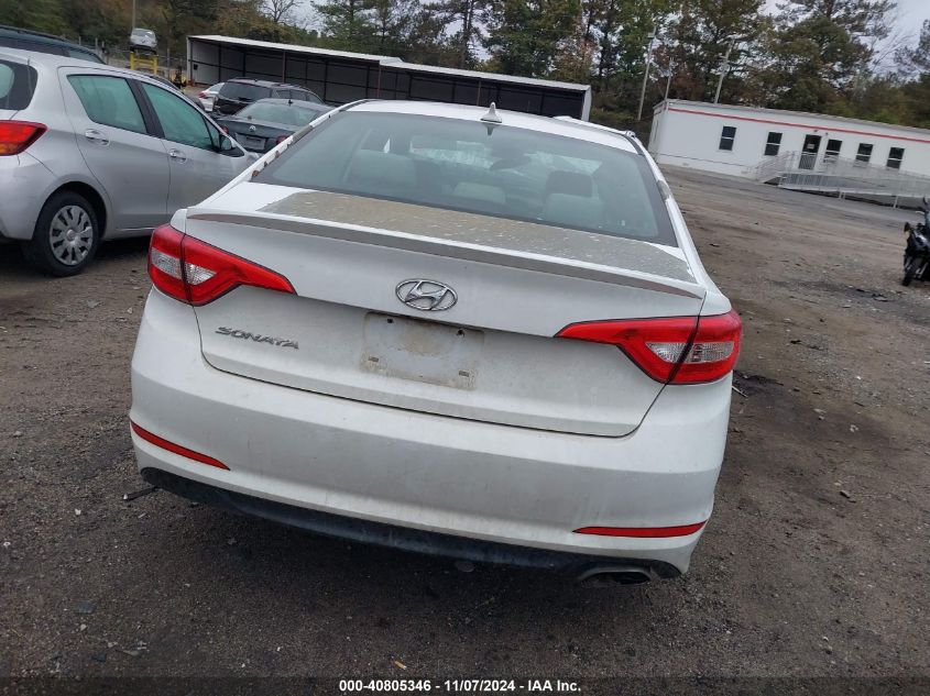 2016 Hyundai Sonata Se VIN: 5NPE24AF0GH283930 Lot: 40805346