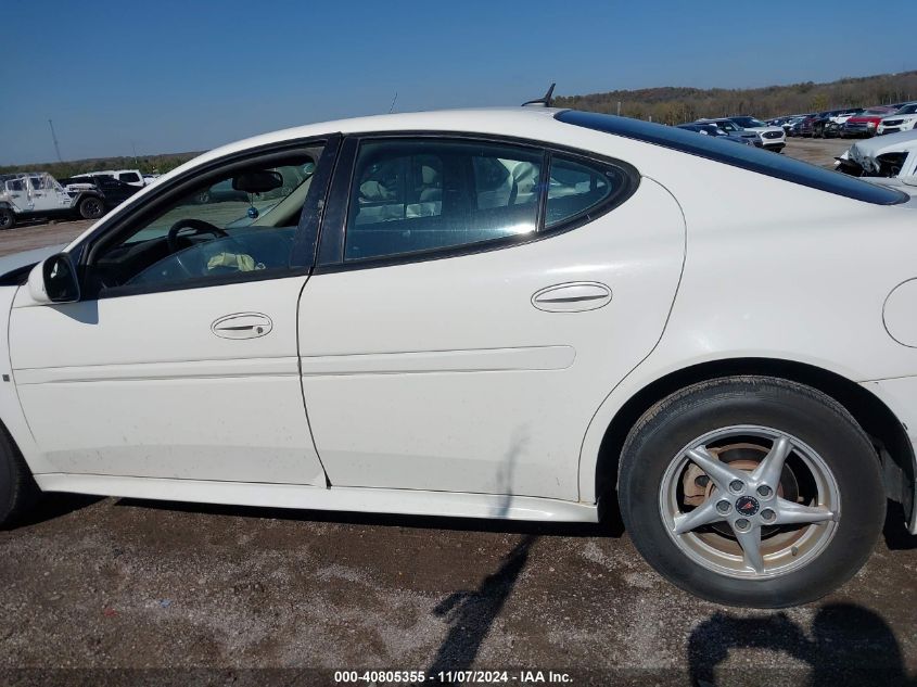 2006 Pontiac Grand Prix Gt VIN: 2G2WR584461188611 Lot: 40805355